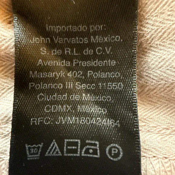 John Varvatos Star USA Linen Chino Shorts 34 – Lilac Stone Casual Summer - Picture 5 of 6